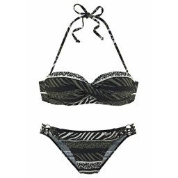 Bruno Banani Costum de baie două piese oliv