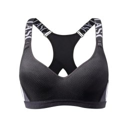 LASCANA ACTIVE Sutien sport negru / alb