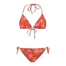 Shiwi Costum de baie două piese 'LIZ' maro ruginiu / portocaliu pastel