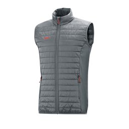JAKO Vestă sport gri / portocaliu