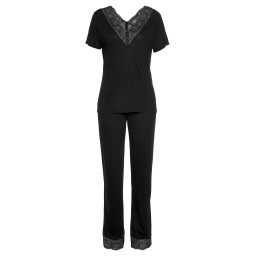 LASCANA Pijama negru