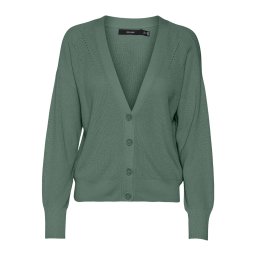 VERO MODA Geacă tricotată 'New Lexsun' verde închis