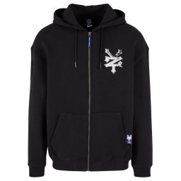 ZOO YORK Hanorac negru / alb