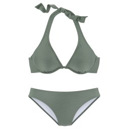 s.Oliver Costum de baie două piese oliv