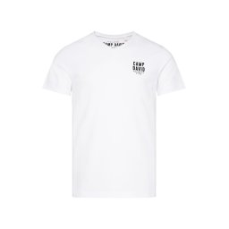 CAMP DAVID Tricou 'Jazz' negru / alb