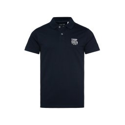 CAMP DAVID Tricou 'SO:UL' albastru noapte / alb