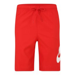 Nike Sportswear Pantaloni 'Club' roșu / alb