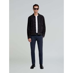 Scalpers Pantaloni eleganți bleumarin