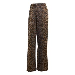ADIDAS ORIGINALS Pantaloni 'Wide Leg Satin' maro / gri / negru / alb
