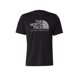THE NORTH FACE Tricou funcțional negru / alb