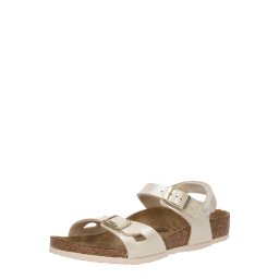 BIRKENSTOCK Pantofi deschiși 'Rio' alb perlat