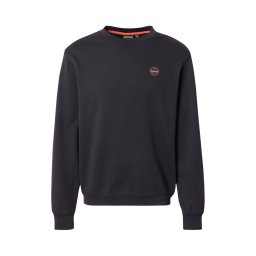 NAPAPIJRI Bluză de molton 'B-BADGE' negru