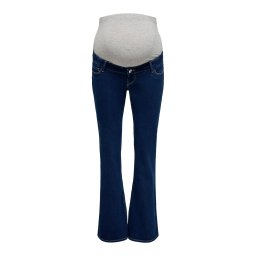 Only Maternity Jeans 'OLMLana' albastru închis / gri amestecat