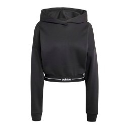 ADIDAS PERFORMANCE Hanorac sport negru / alb