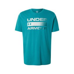 UNDER ARMOUR Tricou funcțional 'Team Issue' gri închis / verde / verde petrol