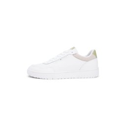 TOMMY HILFIGER Sneaker low 'Basket Core Lite' verde deschis / roz pudră / alb