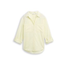 TOM TAILOR Bluză galben pastel