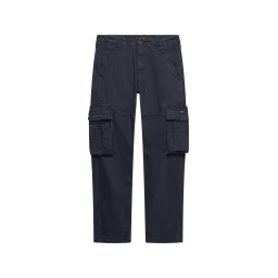 Superdry & Co Pantaloni cu buzunare 'Core' albastru noapte