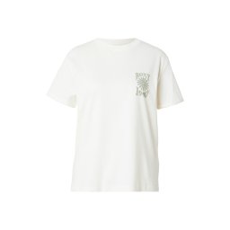 ROXY Tricou 'Ocean' verde pastel / alb
