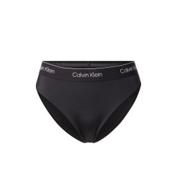 Calvin Klein Swimwear Slip costum de baie negru / alb