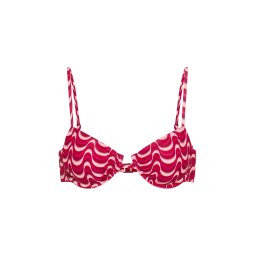 LSCN by LASCANA Sutien costum de baie fucsia / roz pastel / roșu deschis