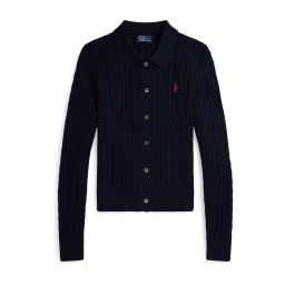 Polo Ralph Lauren Geacă tricotată bleumarin
