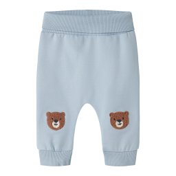 NAME IT Pantaloni 'NBMDADDEL' albastru pastel / maro