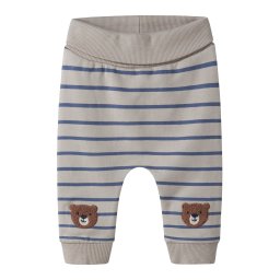 NAME IT Pantaloni 'NBMDADDEL' bleumarin / maro / grej / alb
