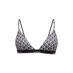 Calvin Klein Swimwear Sutien costum de baie negru / alb