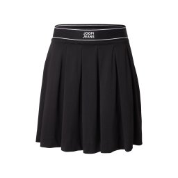 JOOP! Jeans Fustă 'Taria' negru / alb