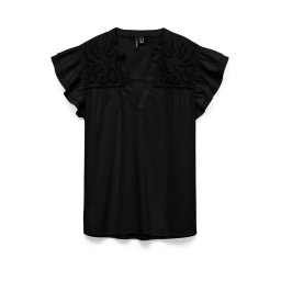 VERO MODA Bluză 'VMLINE' negru