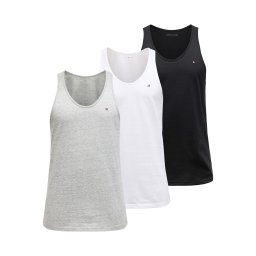 Tommy Hilfiger Underwear Maiou gri amestecat / negru / alb