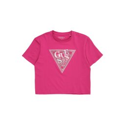 GUESS Tricou crem / fucsia