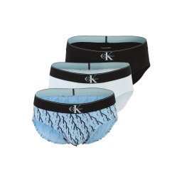 Calvin Klein Underwear Slip azuriu / albastru pastel / negru / alb