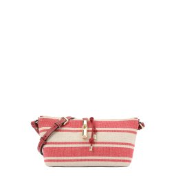 FURLA Geantă de umăr 'DEBBY' roșu / alb