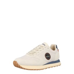 NAPAPIJRI Sneaker low 'NOVA' albastru închis / portocaliu homar / negru / alb murdar