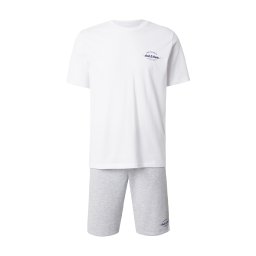JACK & JONES Trening 'JJBRANDON' albastru / gri amestecat / negru / alb