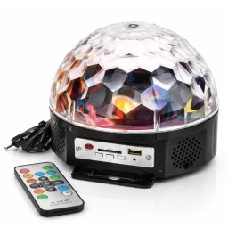 Proiector Disco Led Magic Ball Light cu telecomanda si Redare Audio MP3 AH