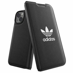 Husa Adidas OR Booklet Case BASIC iPhone 14 6.1" black/black white 50181