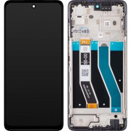 Piese si componente Display cu Touchscreen Motorola Moto G62 5G, cu Rama, Negru, Service Pack 5D68C20934