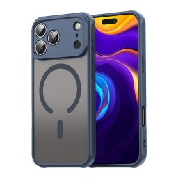 Husa Husa pentru iPhone 17 Pro Max - Techsuit HaloFrost II MagSafe - Navy Blue