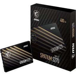 SSD MSI SPATIUM S270 SATA 2.5 480GB SPATIUM S270 SATA 2.5 480GB