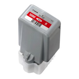 Cartus Cerneala Original Canon Red, PFI-1000R, pentru IPF PRO-1000, , (timbru verde 0.15 lei),NOPP, 0554C001AA