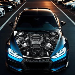 Folie Capota Auto Hood Art rezistenta la exterior, marime L (180 x 130cm) - Cod: AVX-CAPOTA-017L