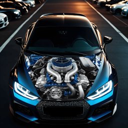 Folie Capota Auto Hood Art rezistenta la exterior, marime L (180 x 130cm) - Cod: AVX-CAPOTA-019L