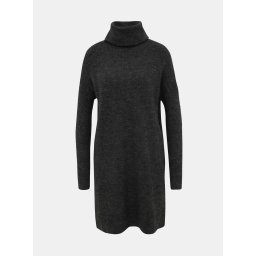 Dark grey sweater dress ONLY Jana
