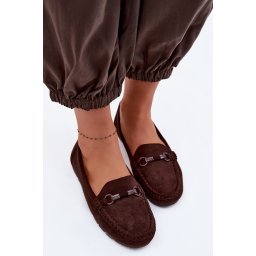 Mocasini de damă Olisa, ciocolată