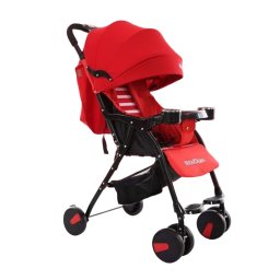 Carucior sport 210S rosu, ultra usor, pliabil, 3 pozitii