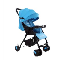 Carucior sport 210S albastru, ultra usor, pliabil, 3 pozitii