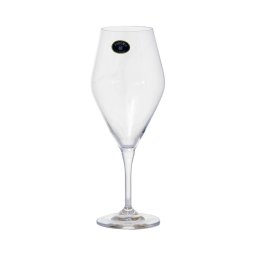 GAVIA - Pahare vin alb sticla cristalina Bohemia 300 ml (set 6 pahare)